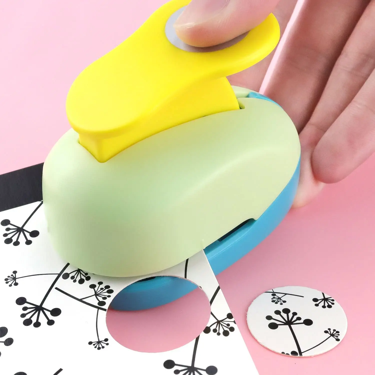 8/16/25/38/50mm Random Color Round Hole Punch DIY Embossing Hole Punch Scrapbooking Machine Paper Cutting Hole Punch