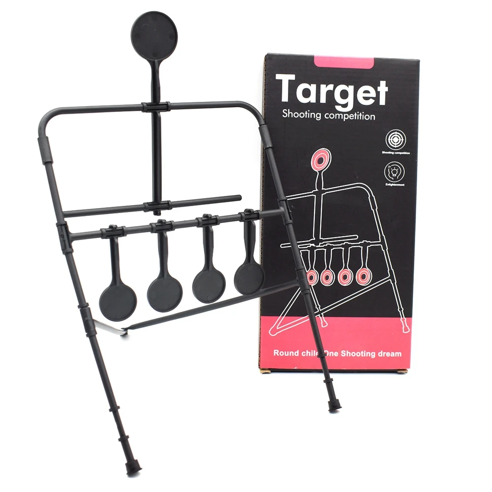 Five Objective Family Practice BB Target Frame Children's Automatic Reset Shooting Target Air Gun Shooting Practice Target