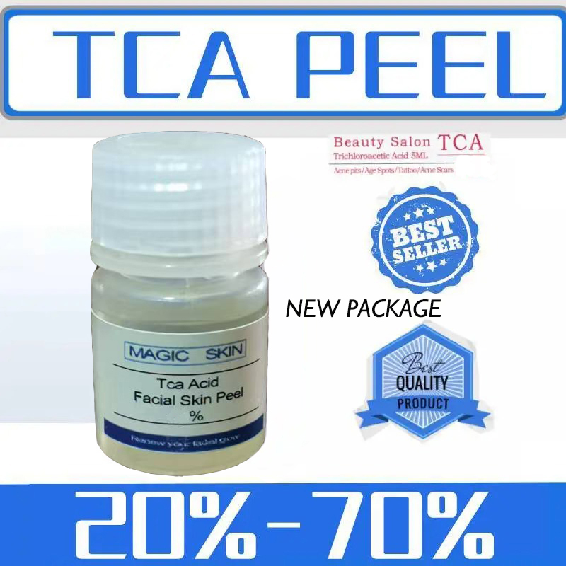 TCA 20% 30% 40% 50% 60% 70% 90% 100% Mặt Vỏ Hóa Học Bong Tróc Dung Dịch Tẩy Tế Bào Chết
