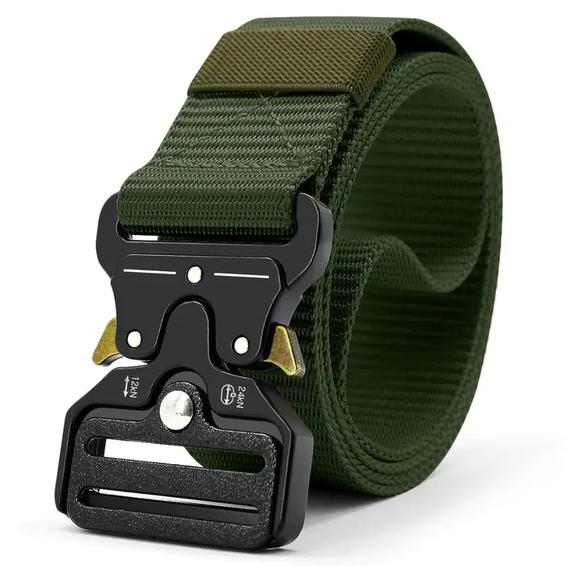 Cintura da uomo 1pc cintura da uomo tattica da caccia all'aperto cintura sportiva da uomo in Nylon di alta qualità multifunzionale da combattimento