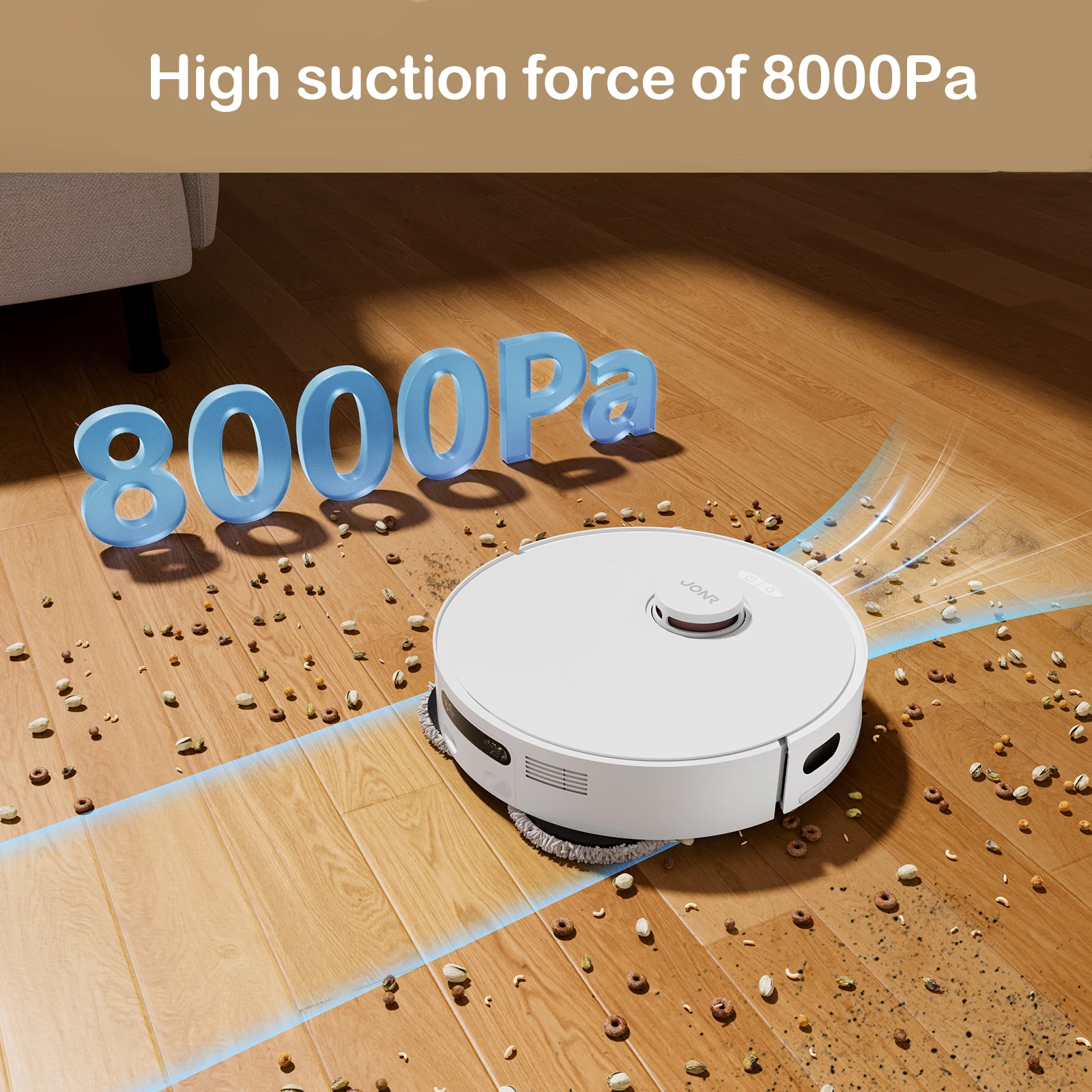 JONR Robot aspirador P20 PRO Edición internacional fregar aspirar inmersión limpieza automática recolección de polvo drenaje agua