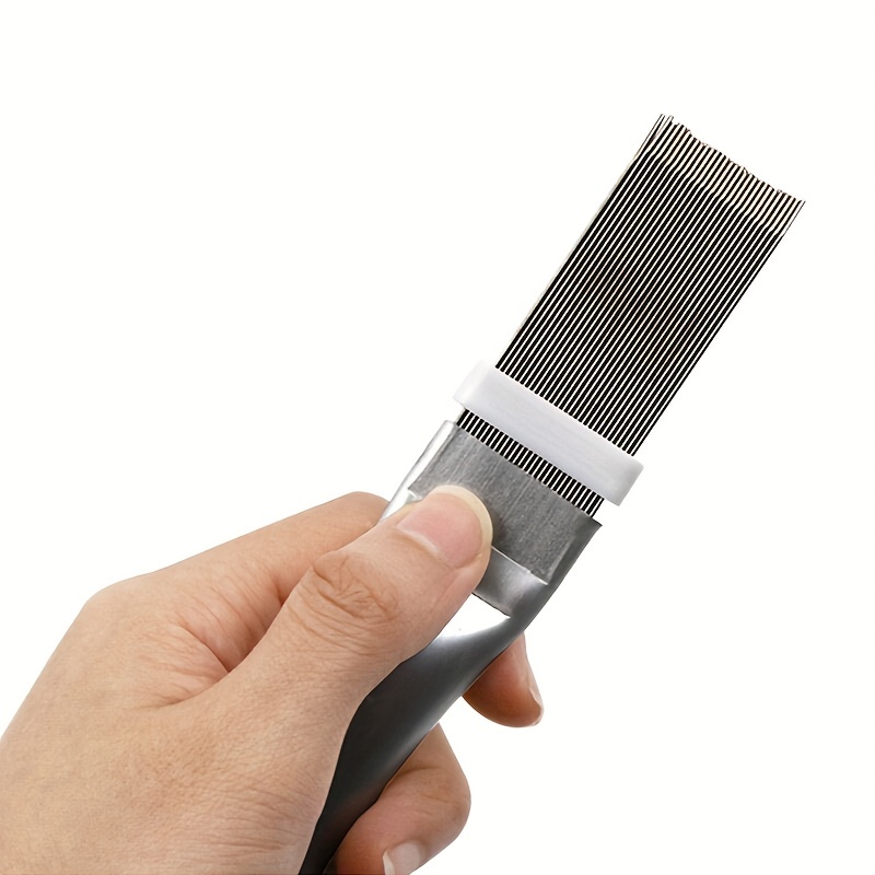 Fin comb air conditioner fin comb stainless steel fin brush condenser cleaning brush radiator wholesale