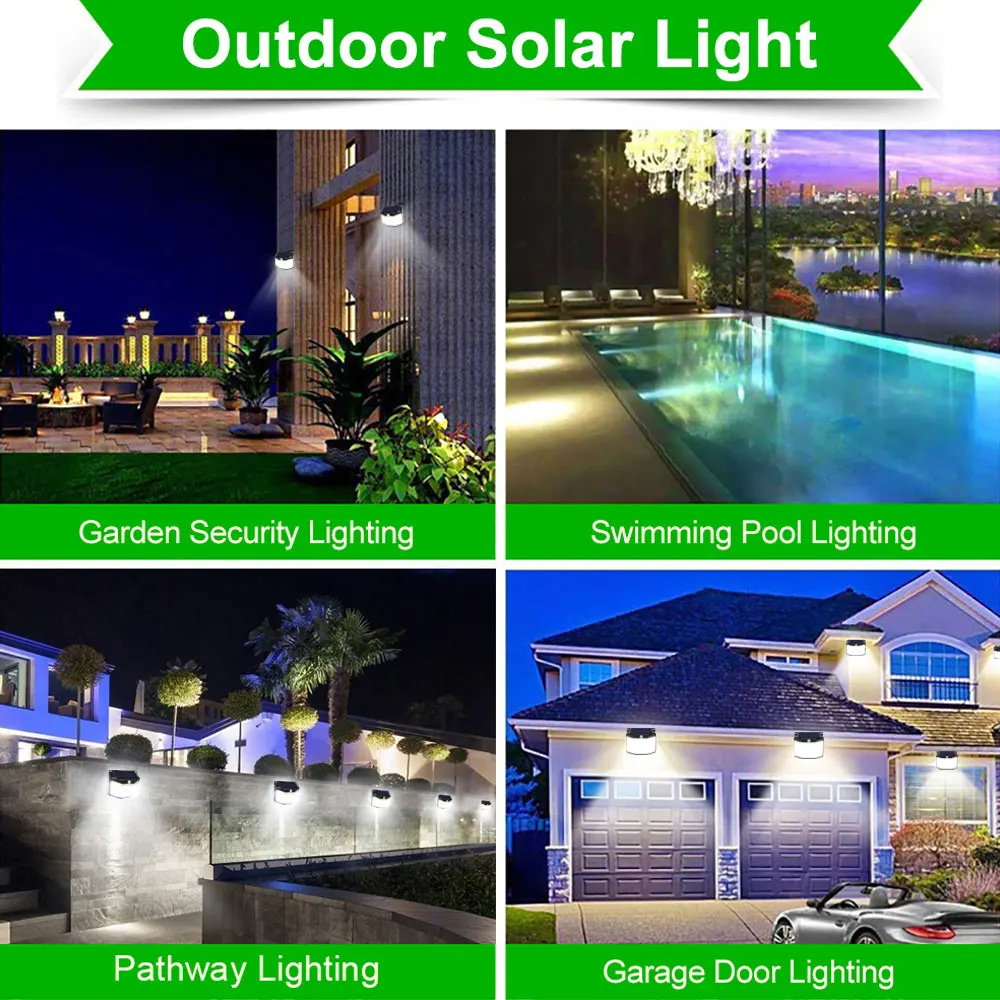 576 LED-Solarleuchten für den Außenbereich, Bewegungsmelder, 3 Modi, wasserdichte Sicherheitsflutlichter für Außenbereich, Weg, Garten, Garage, Lampe