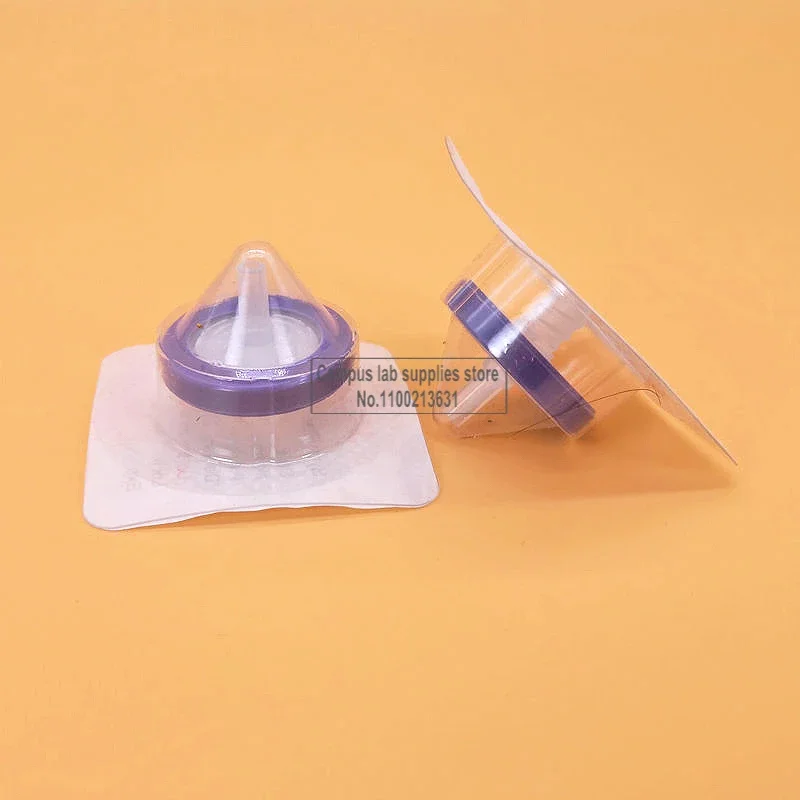 1box (50pcs) Lab 0.22um/0.45um Sterile Syringe Filter Nylon/PES/ PTFE Membrane Filter  Chemistry Laboratory Equipment
