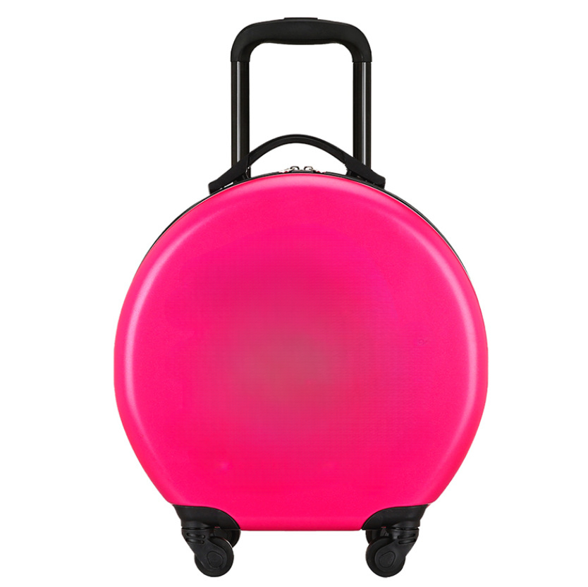New Travel Box Roller Luggage Children's Trolley Box Round Boarding Case Password