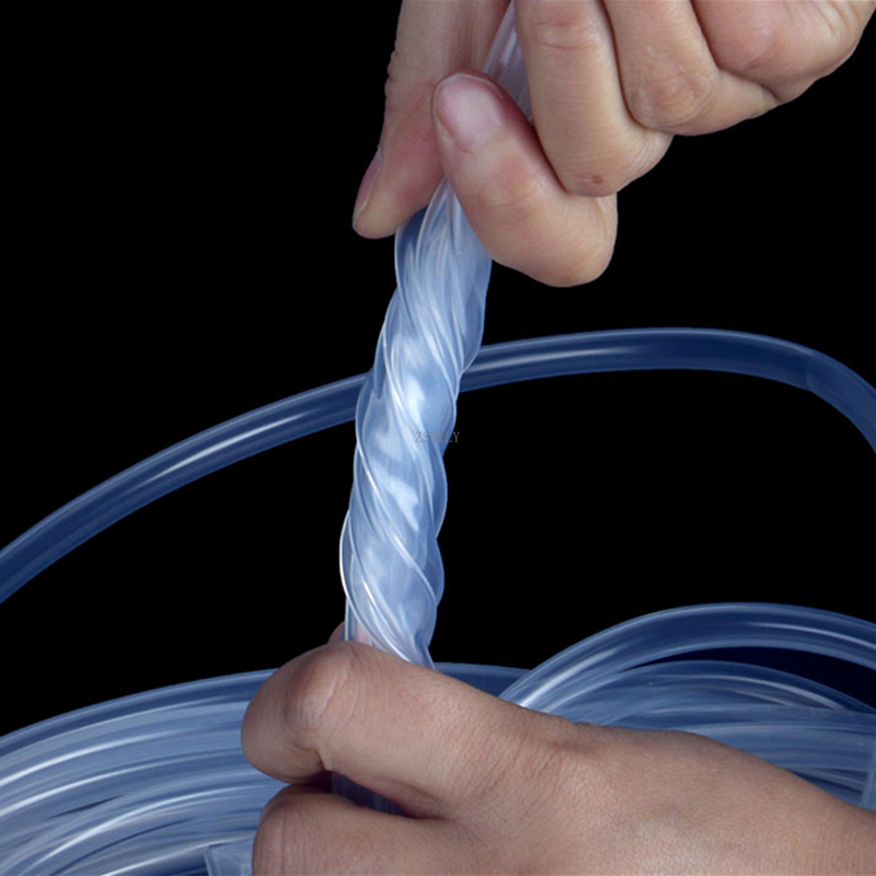 4 ミリメートル 6 ミリメートル 8mm10mm 12 ミリメートルシリコンホースパイプ透明パイプ食品グレードパイプ 8 ミリメートルゴムチューブホース水族館チューブポンプホースホース