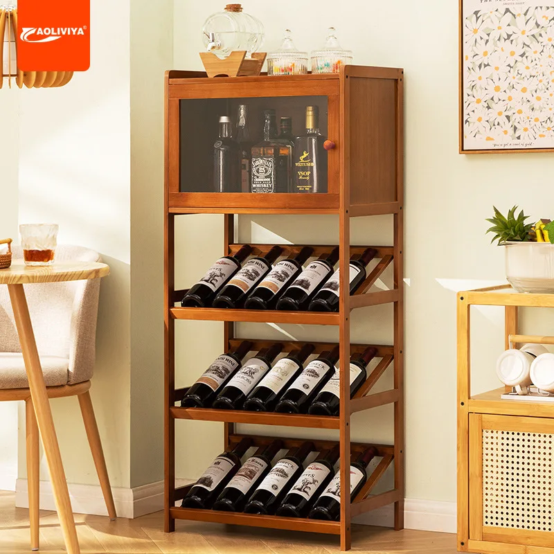 Aoliviya sala de estar armário de vinho contra a parede armário de exibição high-end sentido integrado armário de exibição de vinho tinto sma