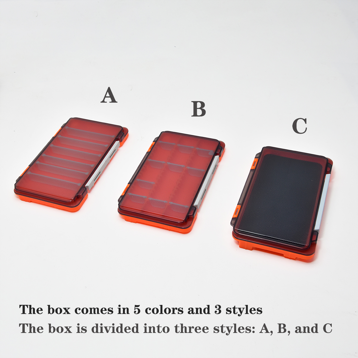 FishingTackle กล่องสามารถประกอบกับอุปกรณ์ตกปลาเครื่องมือกล่องเก็บตะขอตกปลากล่องเหยื่อปลอมปลาคาร์พอุปกรณ์ตกปลา