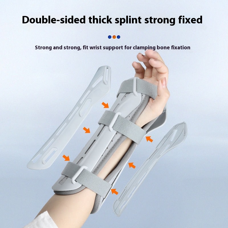 Fijador médico de muñeca para lesiones, férula ajustable para rehabilitación de manos, yeso, sustitución de pacientes