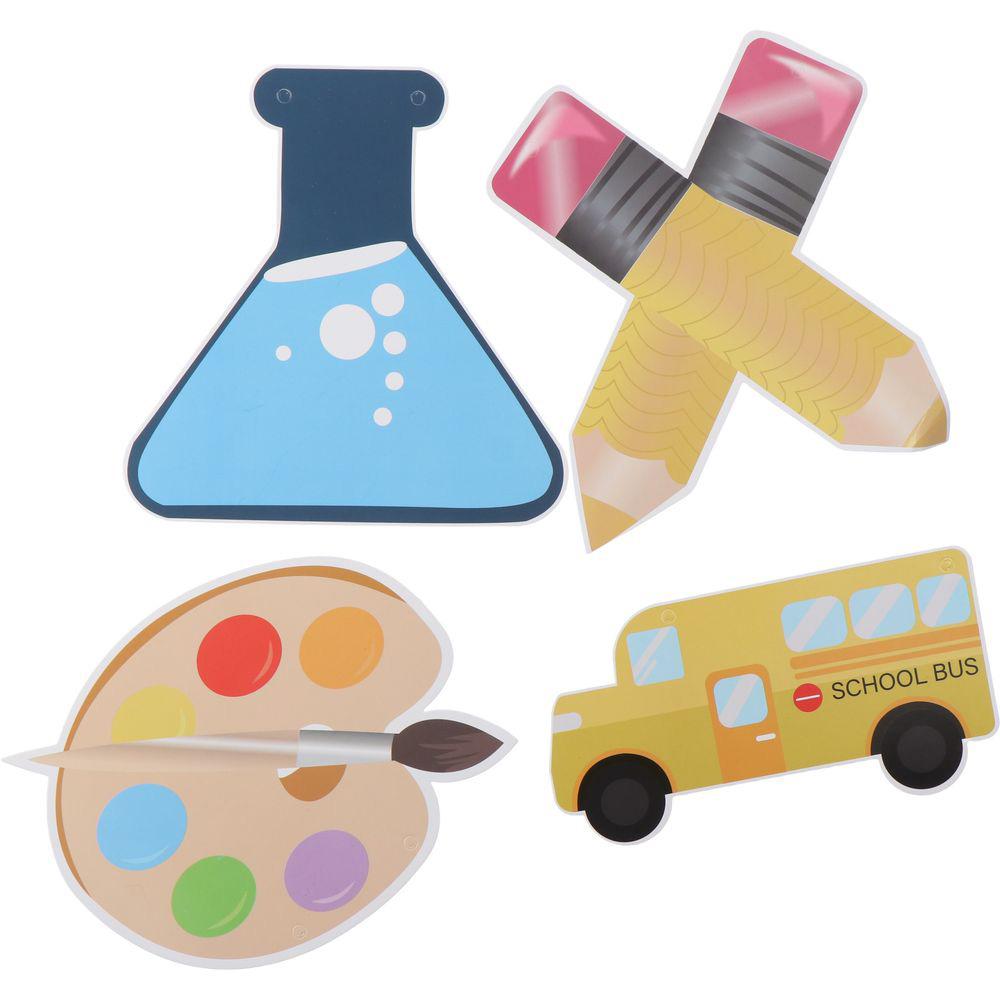 ฤดูกาลเปิด Back to School Season Flag Party ตกแต่งห้องเรียนแบนเนอร์ดอกไม้ |   แบนเนอร์ Back To School