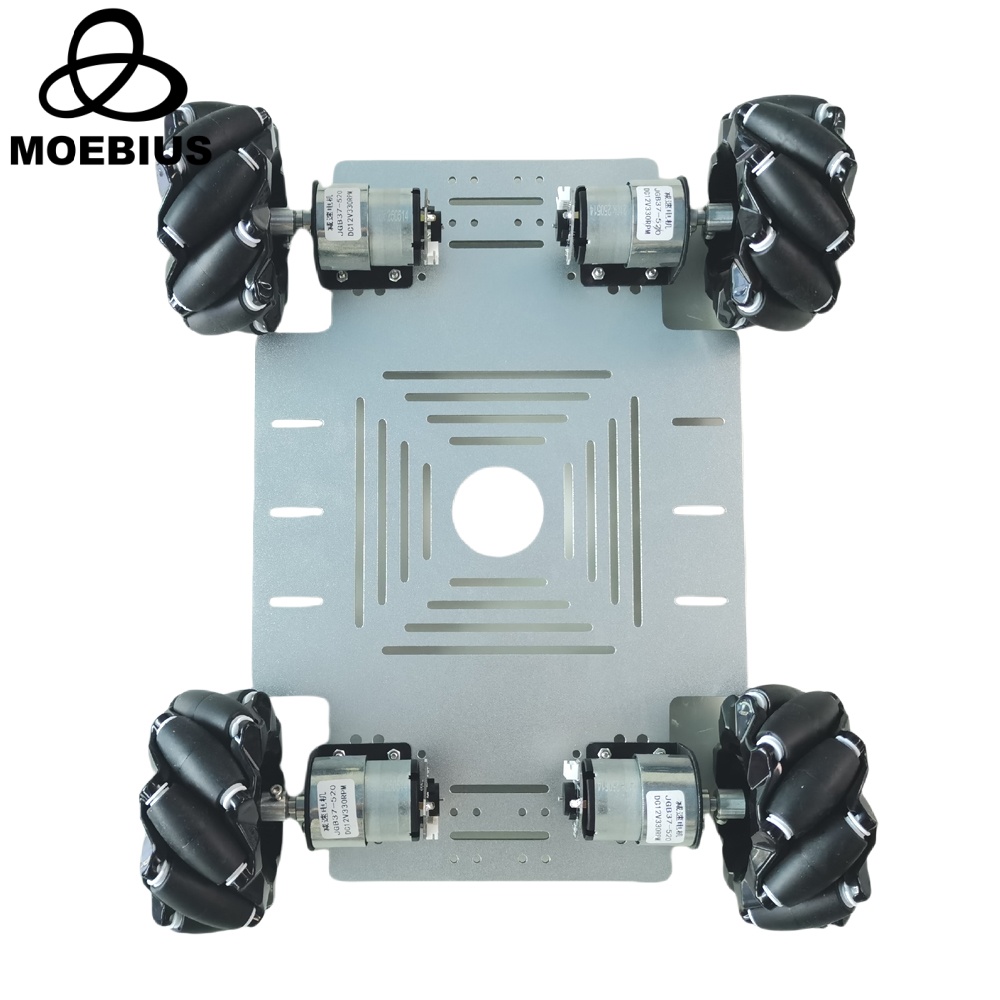 25 kg Last 4WD Mecanum Wheel Robot Car Kit mit DC 12 V Encoder Motor für Arduino ROS Roboterarm Chassis DIY Spielzeug Teile