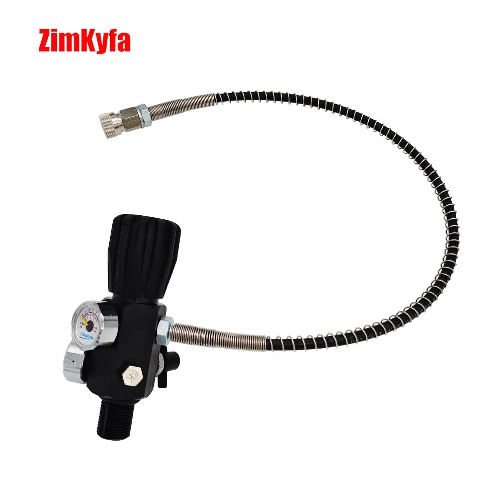 HPA High Pressure Air Tank Charging Valve 300Bar Filling Station Cylinder Tank Refill Adapter Adaptor With 5/8-18UNF Thread