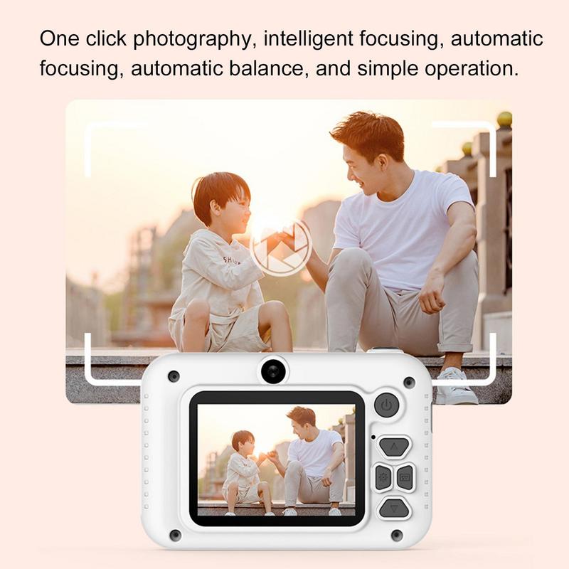 Kids Digital Camera 20MP HD Children Camera with Eye Protection Screen Built-In Game Shockproof Camera for kids Christmas Gift