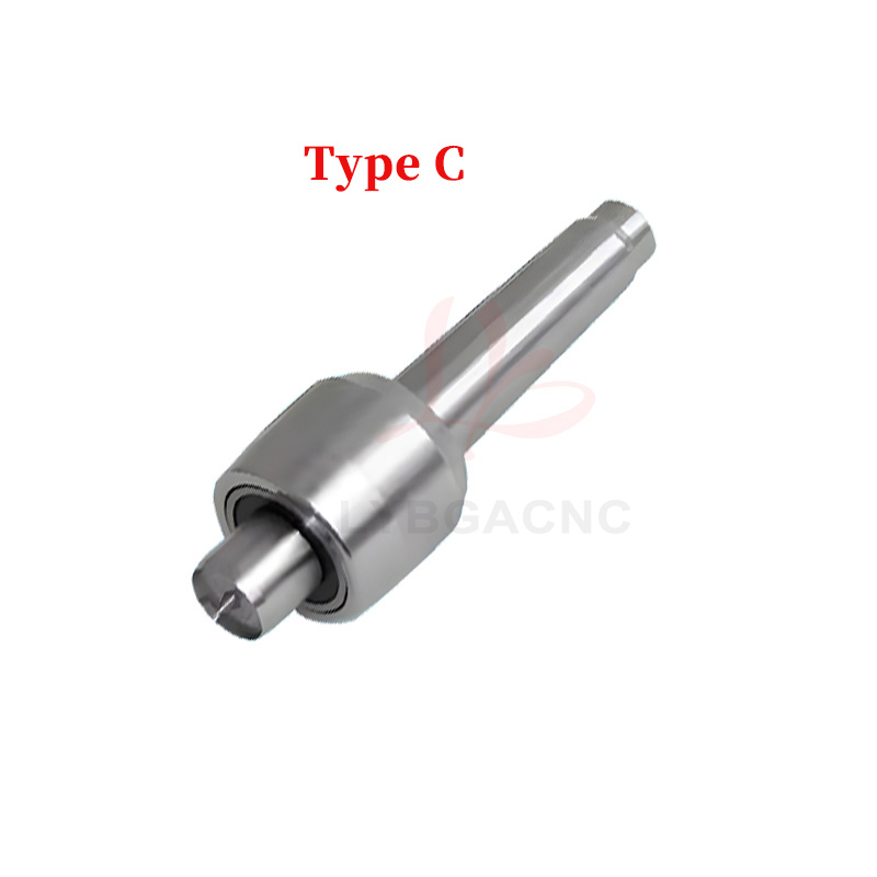 Accuracy Steel MT2 Lathe Live Center for Activity Tailstock Revolving Milling Center Taper Machine Accessories