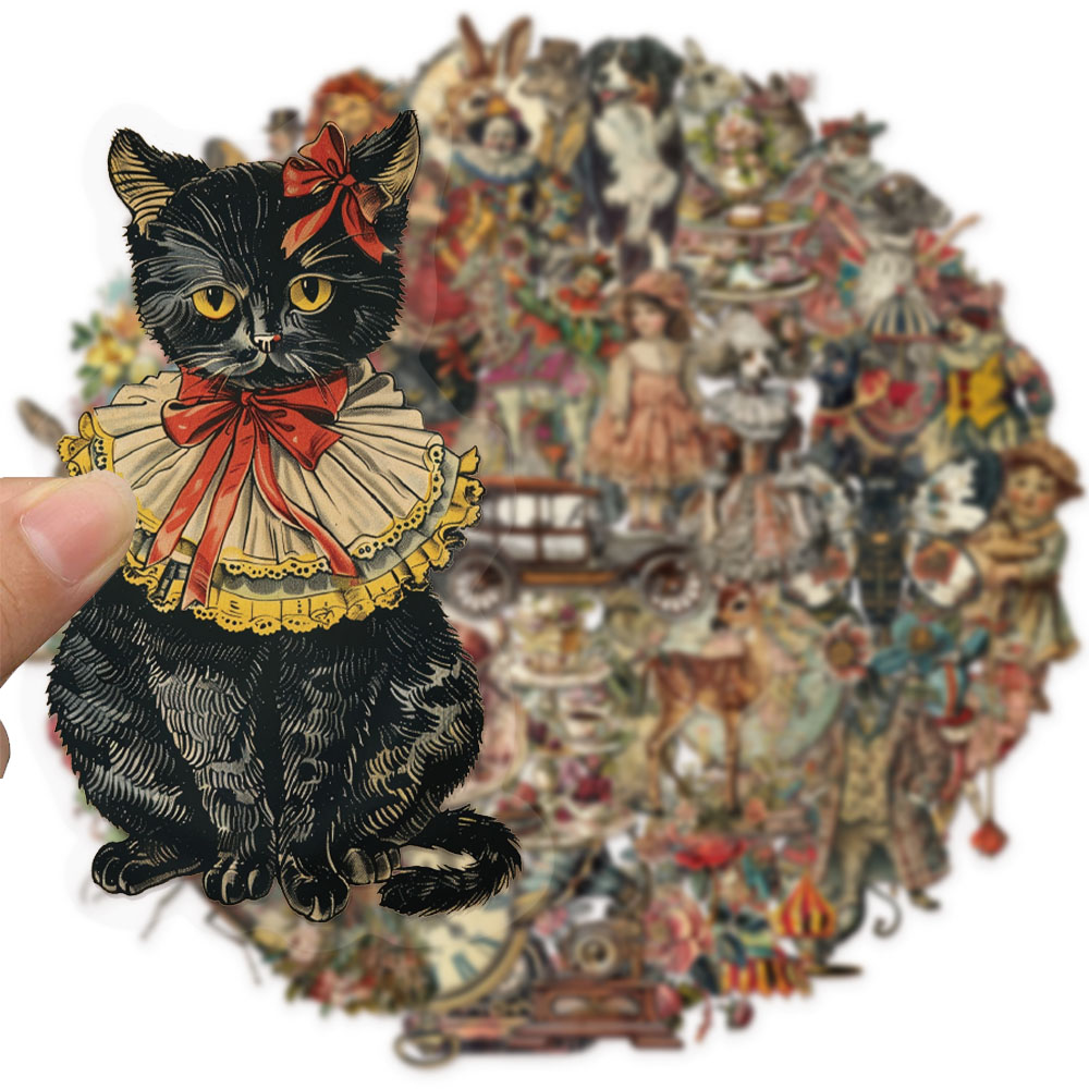 50PCS Victoria Dekoration Graffiti Aufkleber DIY Gepäck Notebook Skateboard Motorrad PET Wasserdichte Aufkleber