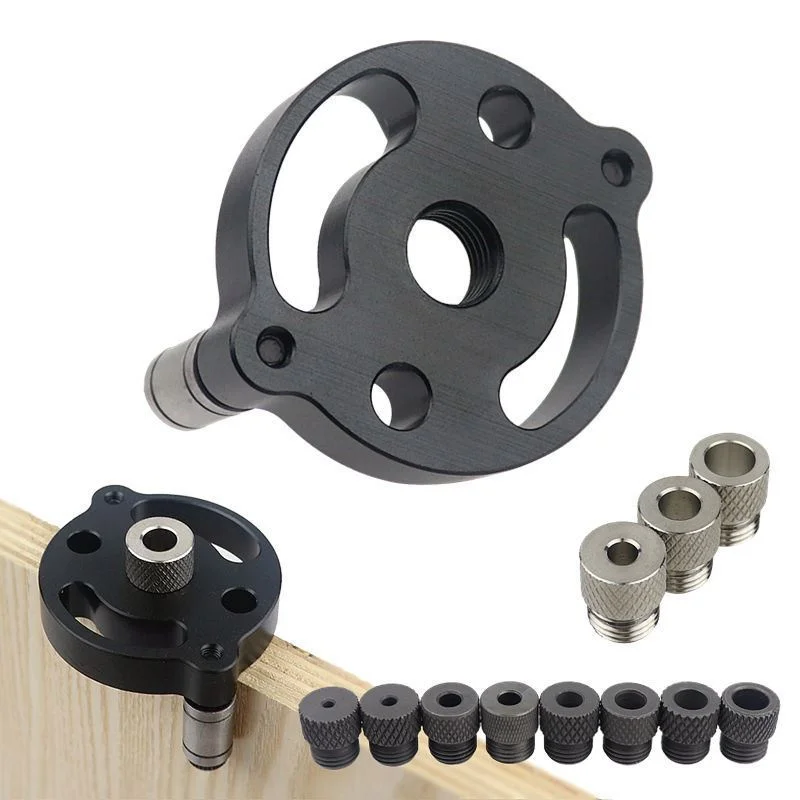 Upgraded Vertical Doweling Jig 3-10mm Woodworking Hole Puncher Self-centering Drill Guide Locator For DIY Furniture Connection T
