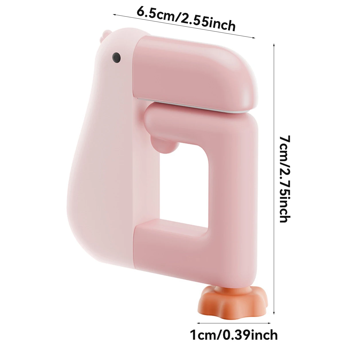 Thinking Duck Portable Hook Hanging Decor Table Wallet Bag Hook Wall Hanger Bracket Handbag Non Punching Student Office Supplies