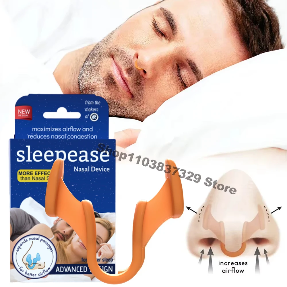 Anti ronco dilatador nasal parar de roncar silicone nariz clipe esporte fácil respiração clipe nasal parar de ronco dispositivo de ajuda melhorar o sono