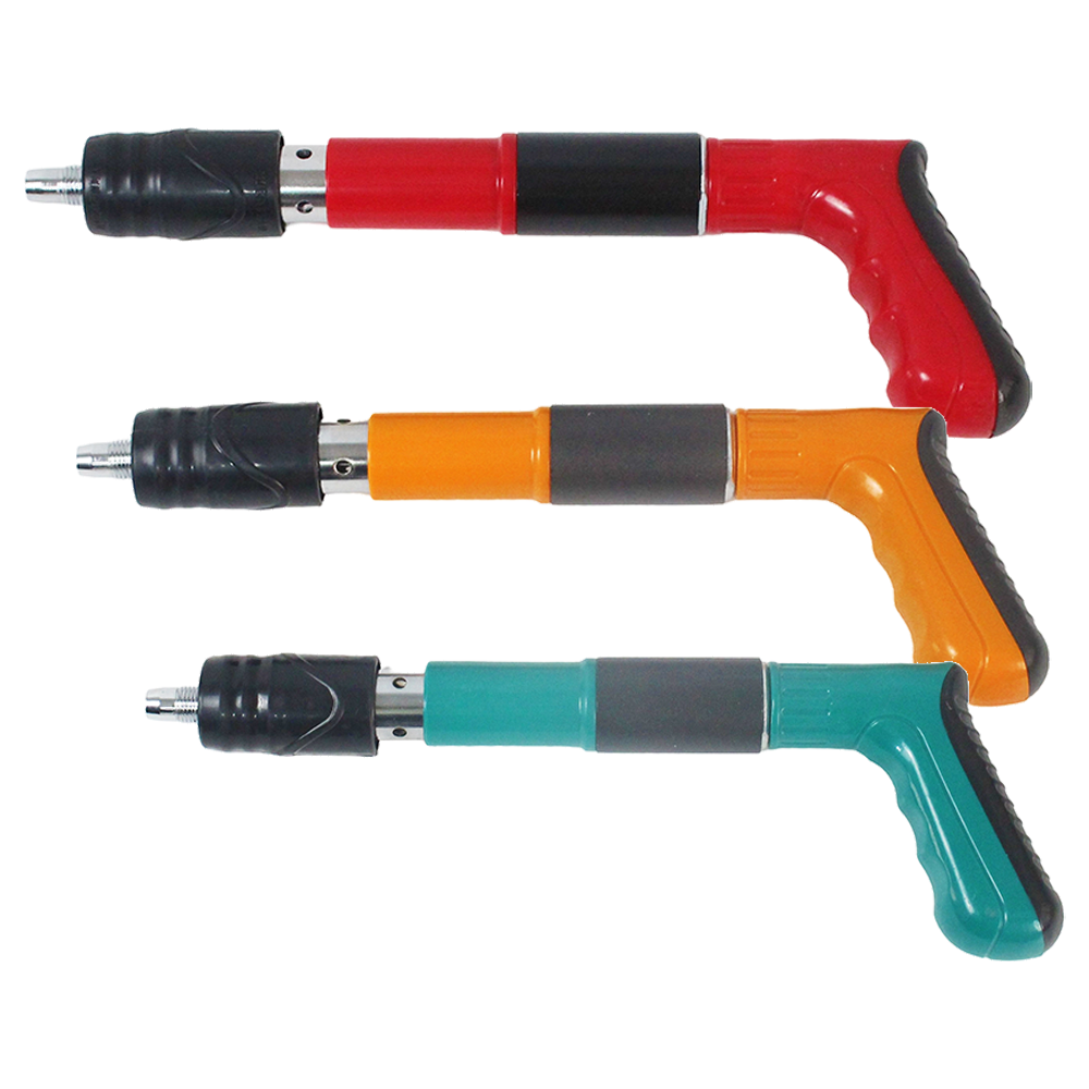 Pistola de clavos de acero manual versátil para paredes de hormigón, instalación en techos y carpintería, remachado rápido y preciso y sujeción de paredes