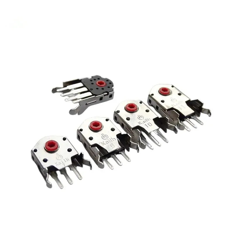 Kailh 5/7/8/9/10/11mm Rotary Mouse Scroll Wheel Encoder 1.74 mm hole 20-40g force for PC Mouse alps encoder