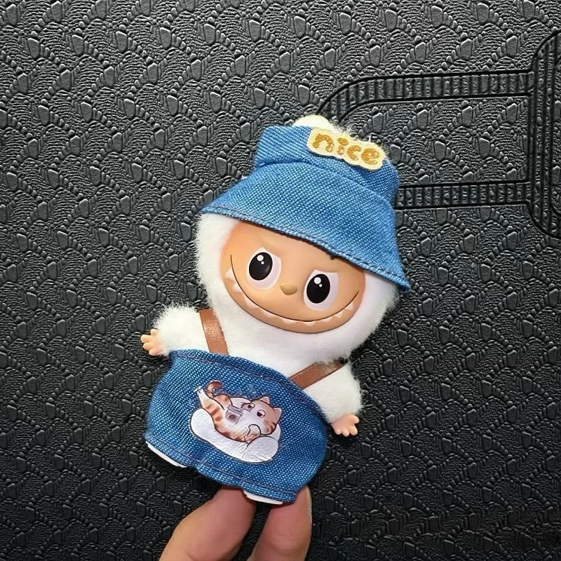 Ropa para Labubu 4,0 generación Mini versión ropa muñecas de moda vestidos lindos traje Casual vestidos ropa de juguete de peluche