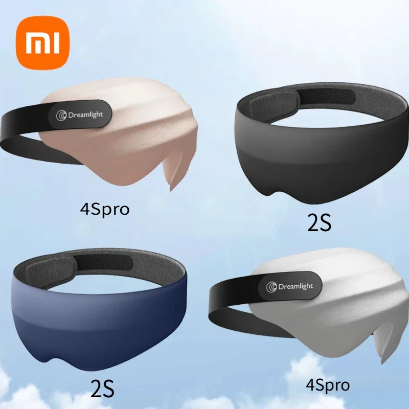 Xiaomi Dreamlight 4S Pro Маска для глаз Sleep 3D Стереоскопическая помощь для сна для мужчин и женщин Регулируемая портативная маска для глаз с полным затемнением для взрослых