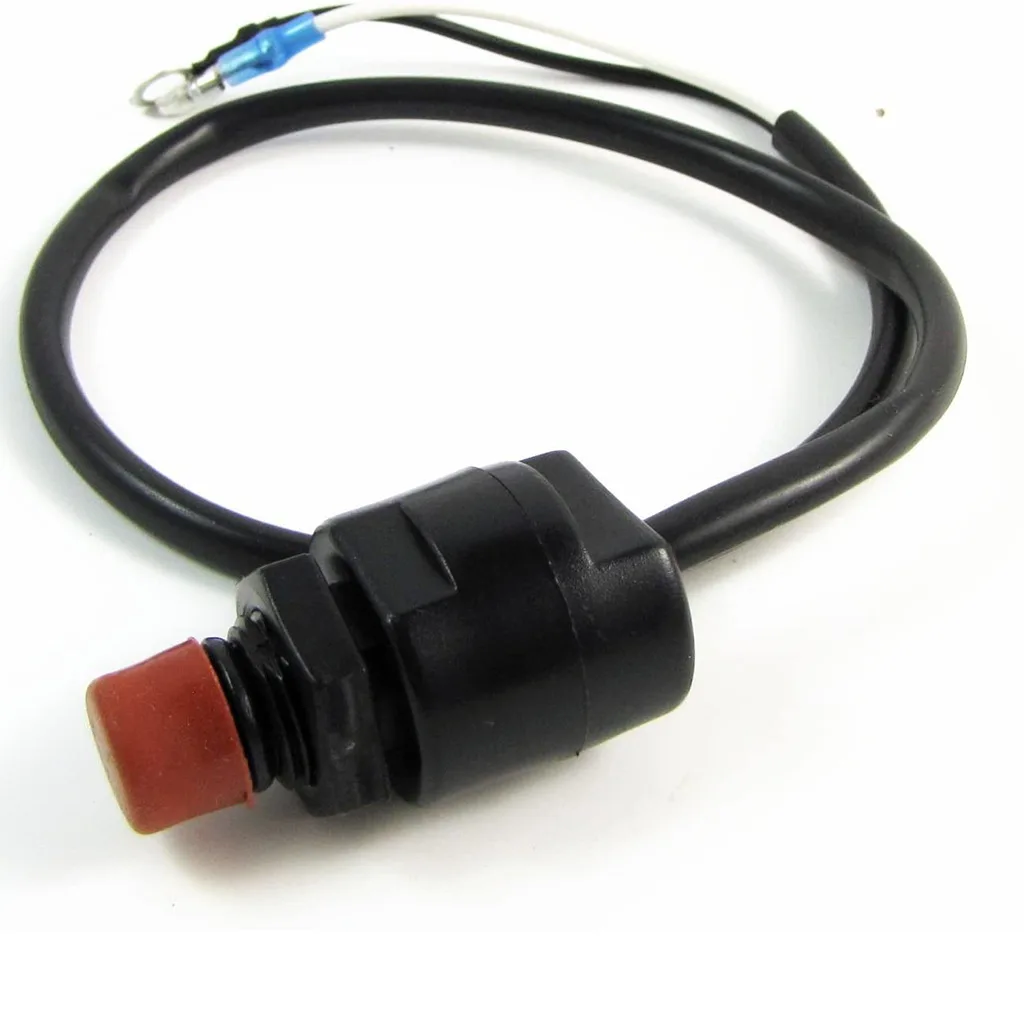 Outboard Engine Motor Scooter ATV Kill Stop Switch Safety Tether Cord Lanyard