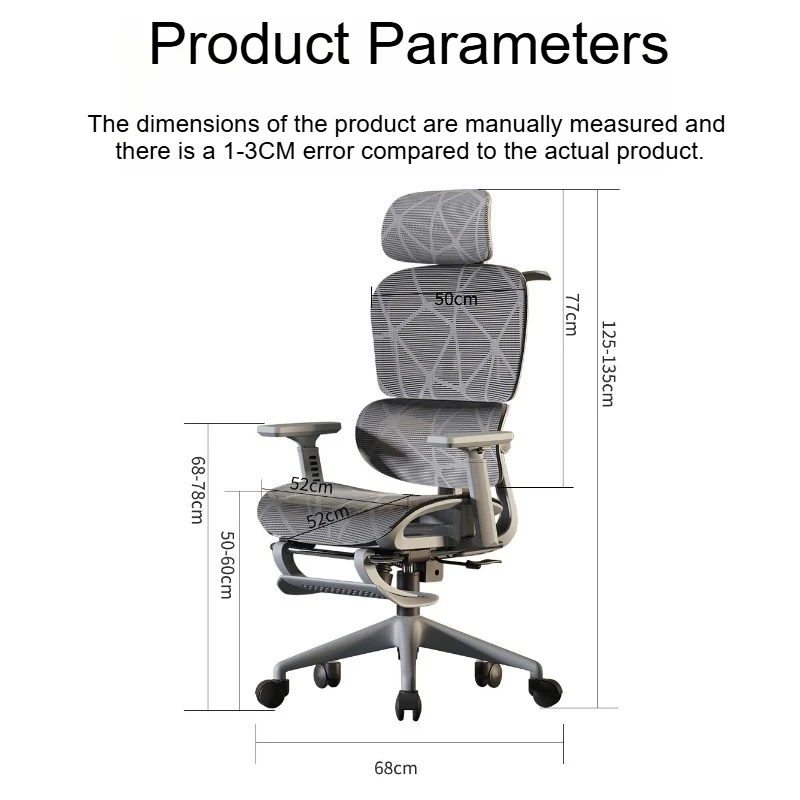 Sillón ergonómico para jugadores, reposacabezas 3D, sillas para juegos, muebles De oficina ajustables, Silla De masaje, muebles De Escritorio