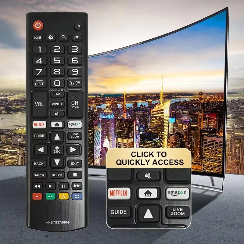 AKB75375604 HIGH QUALITY ABS REMOTE CONTROL FOR SMART TV 433HZ