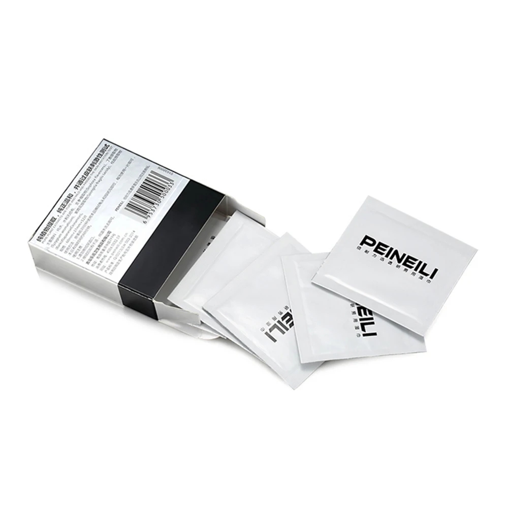 Peineili Water Tissue Wet Wipes Delay Original Peineili Wipes 12pcs per box