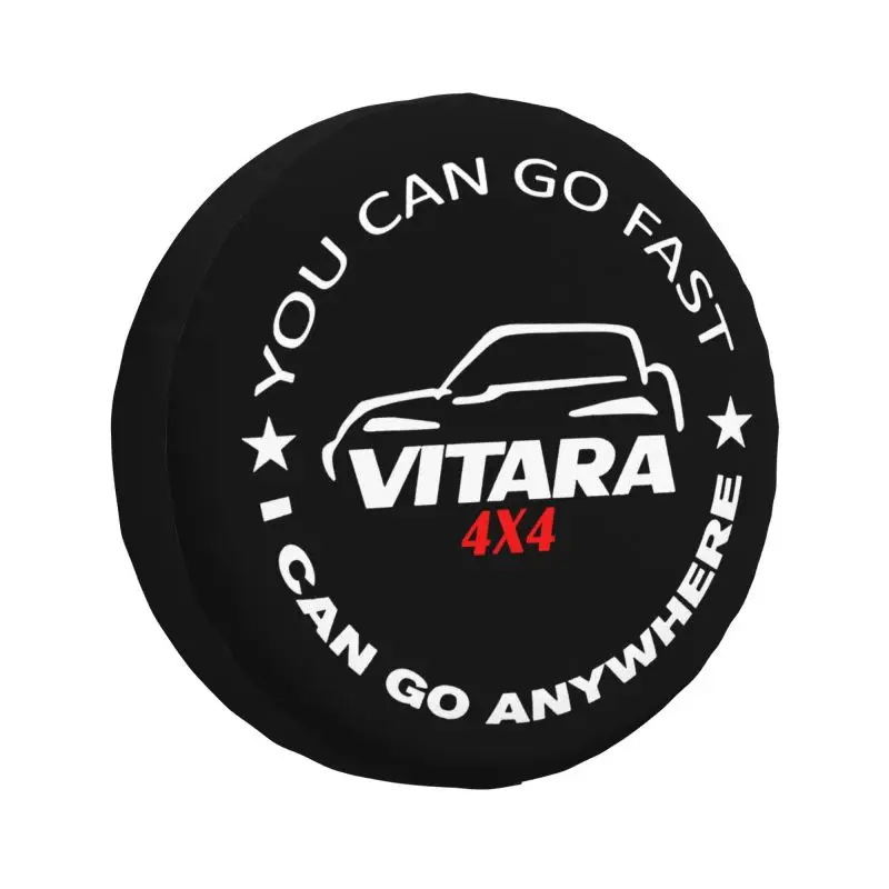 Cubierta de neumático todoterreno Go Adventure personalizada 4WD 4x4 RV Protector de rueda de repuesto para Vitara Jeep Grand Cherokee 14 "15" 16 "17" pulgadas