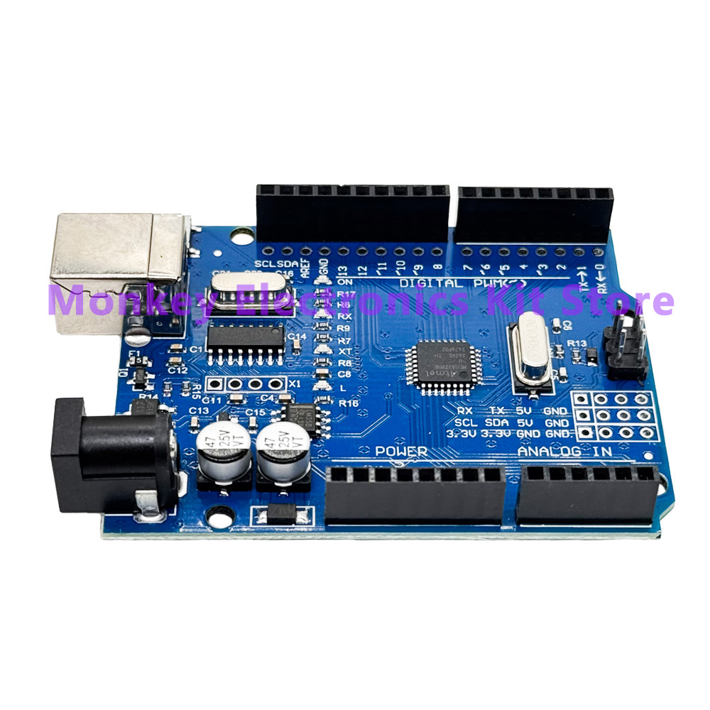 R3 ch340g + mega328p chip smd 16mhz r3 placa de desenvolvimento uno para arduino uno r3 placa de desenvolvimento cabo usb atega328p um conjunto