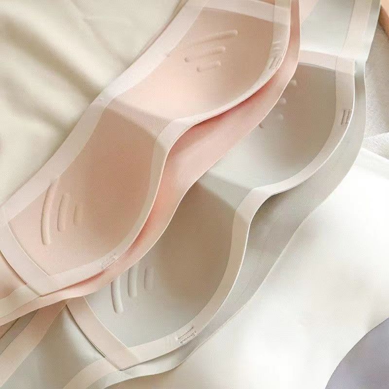 Top de tubo sin costuras para mujer, sujetador Invisible sin tirantes, ropa interior fina antideslizante, Bralette de realce, lencería femenina inalámbrica