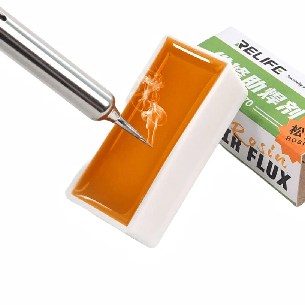 2Pcs High-purity Soldering Tin Material Paste Rosin Welding Phone/Electronics Tool Repair Fluxe Neutral Rosin Block For PCB BGA