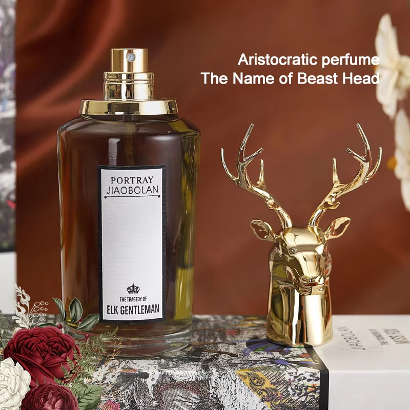 80 ml Deer Woody Duft Original Herrenparfüm Langanhaltender Kölnischwasser Leichter Duft Datum Charmantes Eau de Toilette Valentinstagsgeschenk