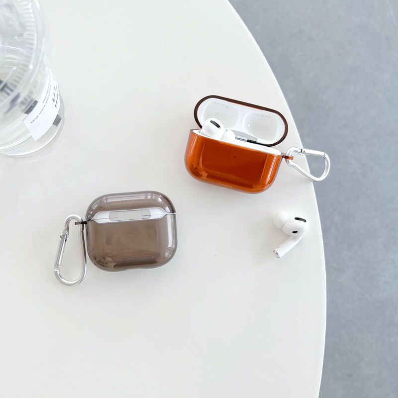 Para Airpods 1, 2, 3 Pro funda protectora para Apple AirpodsPro 2nd 4 2024 suave TPU Bluetooth funda para auriculares inalámbricos con bolsas con gancho