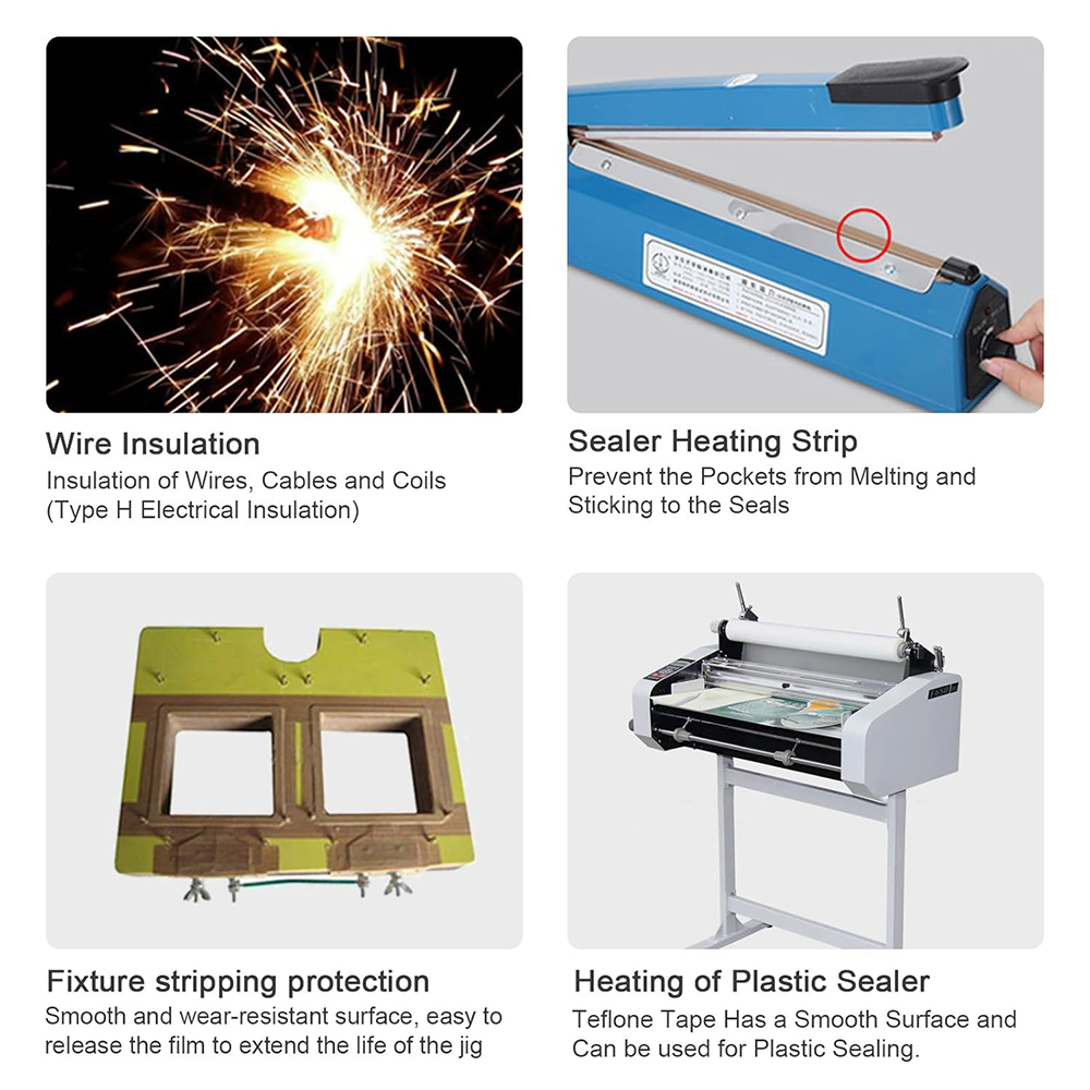 Teflonband/PTFE-Band für Vakuumiergerät, Hand- oder Impulssiegelgerät, geeignet für FoodSaver, Versiegelung einer Mahlzeit, Weston, Cabella, 1 Stk
