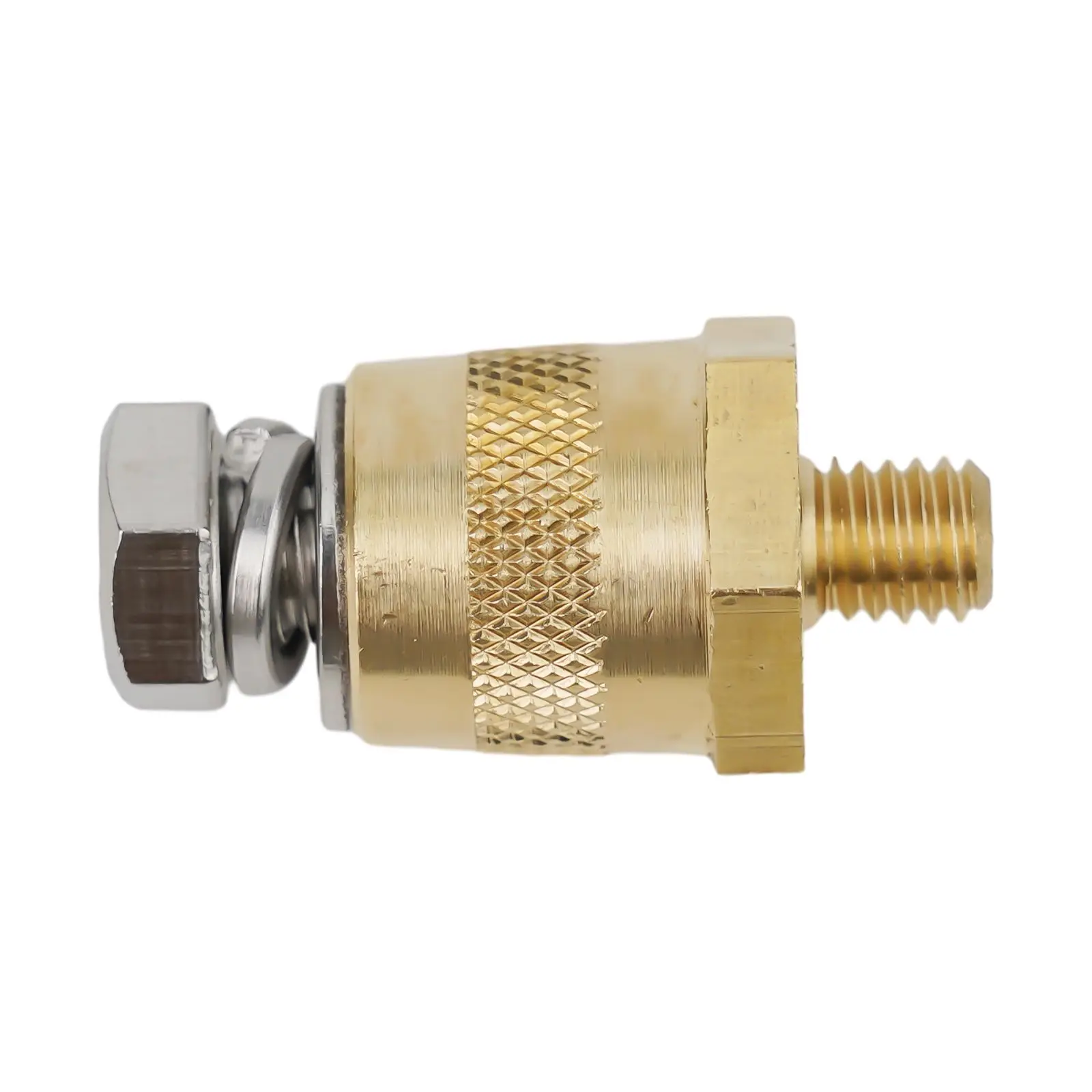 1Pair M8 Battery Pole Adapter Car Battery Connection Terminals Car Battery Connection Terminals Brass Battery Poles Adapter