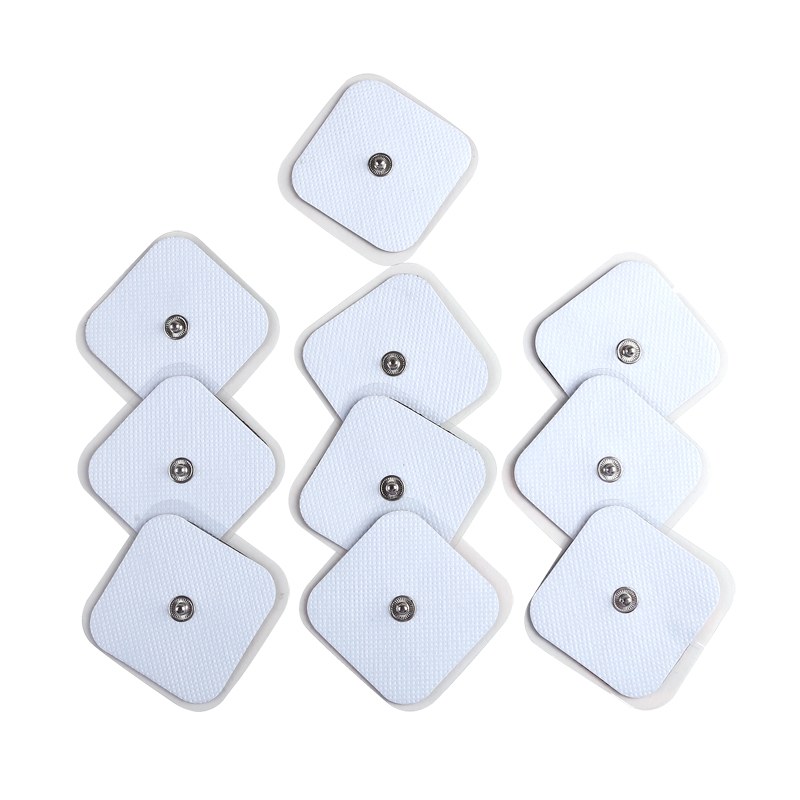 5*5cm Electrode Pads Tens Machine Reusable EMS Acupuncture Body Muscle Massager Accessories Adhesive Patch