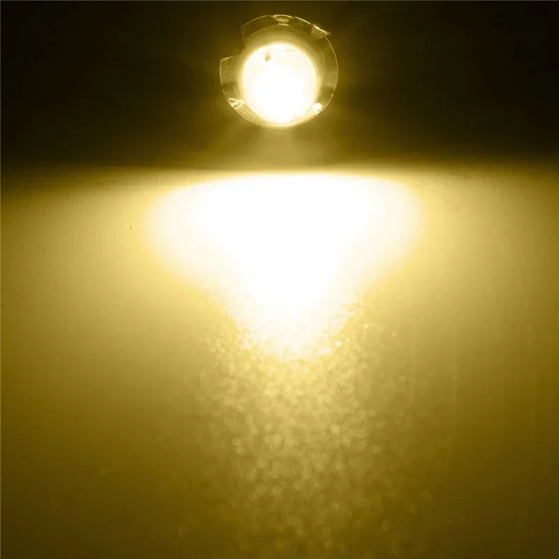 Bombilla LED para linterna de enfoque, repuesto P13.5S PR2, 0,5 W, antorchas LED, lámpara de luz de trabajo, 60-100 lúmenes, CC, 3V, 4,5 V, 6V, blanco cálido/puro