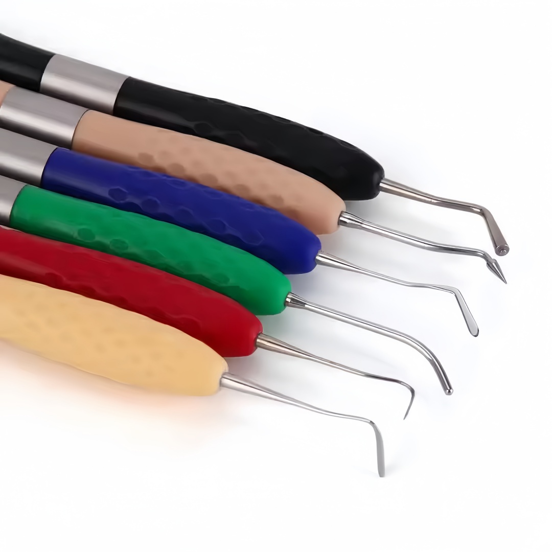 1 szt. Dwustronne narzędzie do wypełnień z żywicy kompozytowej CT1-CT7 Szpatułka do wypełnień żywiczkowych Filler do żywicy Estetyczna restauracja Narzędzie dentystyczne