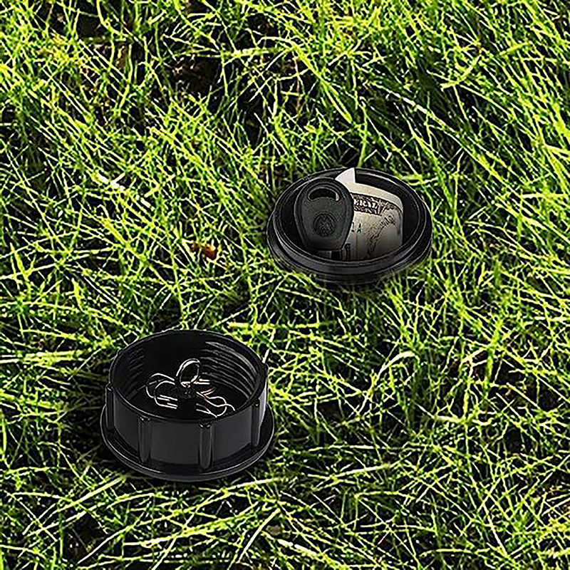Caja oculta para ocultar dinero, caja de seguridad impermeable, resistente A impactos, para jardín al aire libre