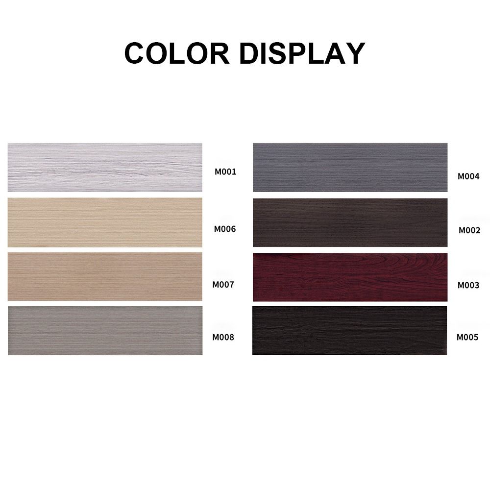 Línea de rodapié autoadhesiva para decoración del hogar, grano de madera, línea de cintura para sala de estar, impermeable, alféizar de ventana, pegatina de azulejo de piso