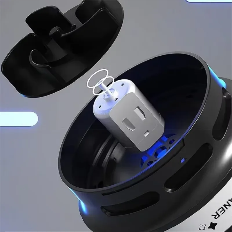 Aspiradora de escritorio Mini limpiador recargable virutas de goma limpiador de teclado Extractor de polvo automático portátil