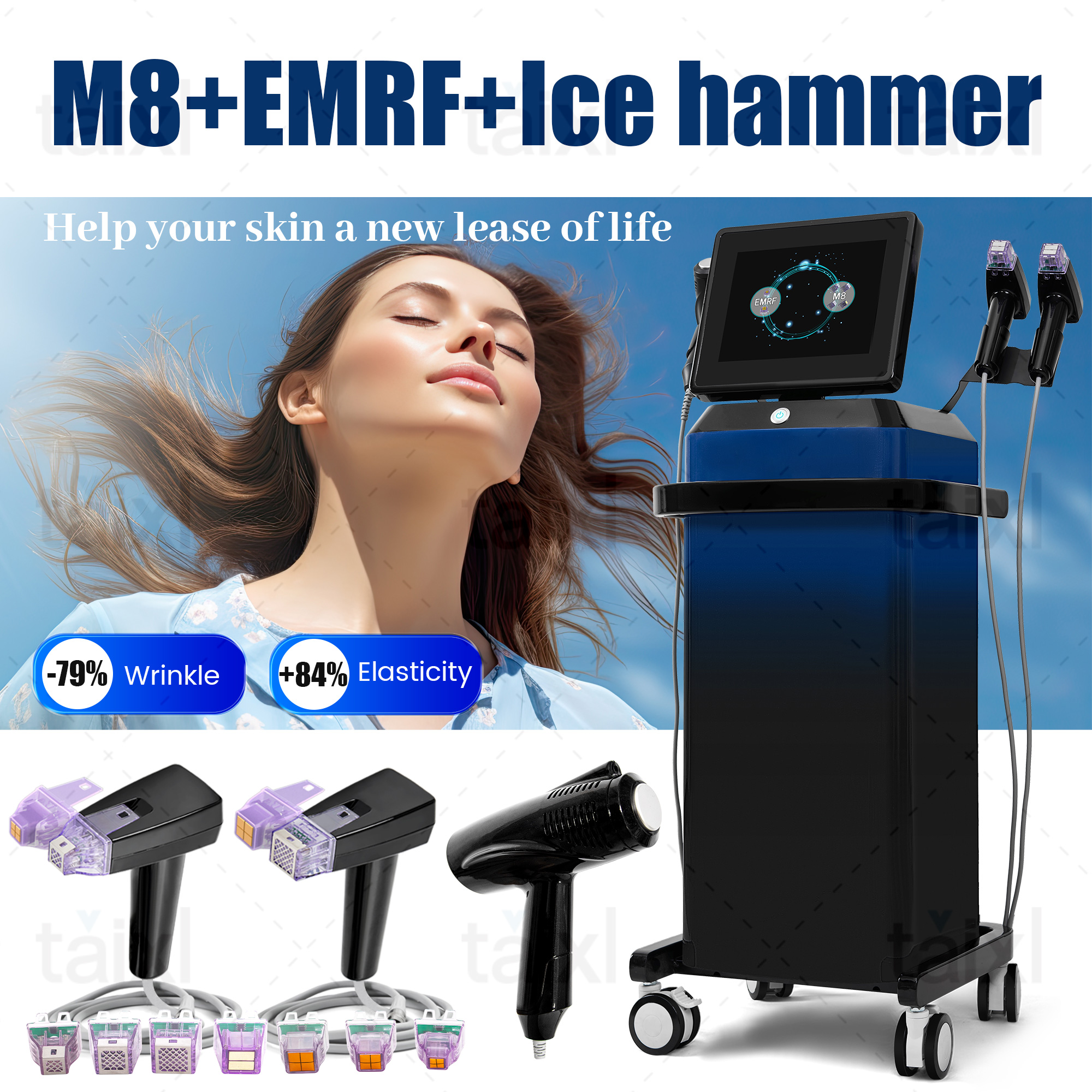 Professionele Morpheus 8 RF Microneedling Machine Gezichtsverzorging Schoonheid Met 12 24 40 Nano Pin Cartridge