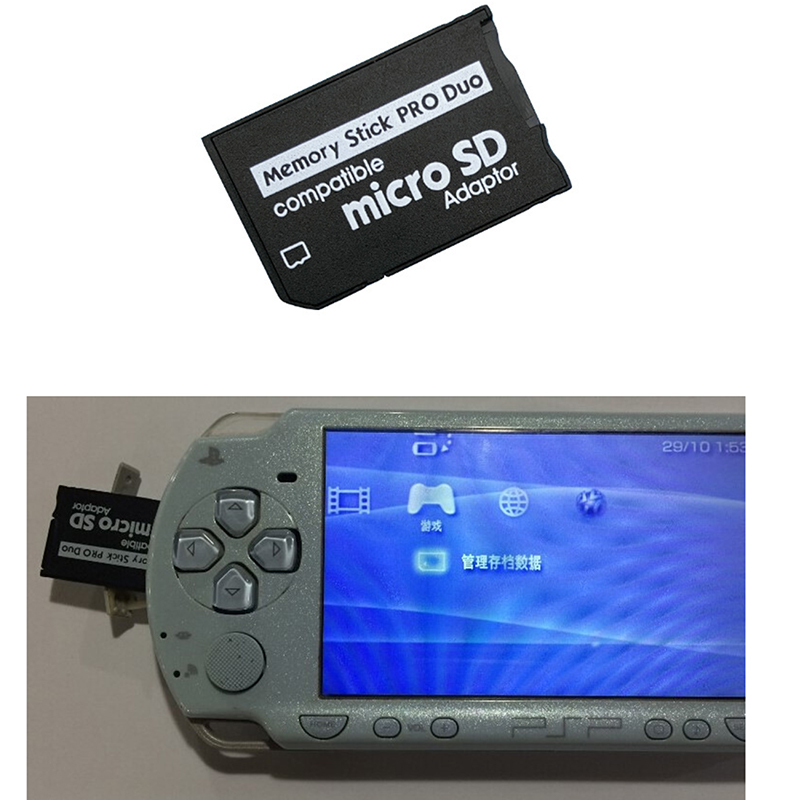 Für PSP-Serie Micro SD SDHC TF auf Memory Stick MS Pro Duo PSP-Adapter