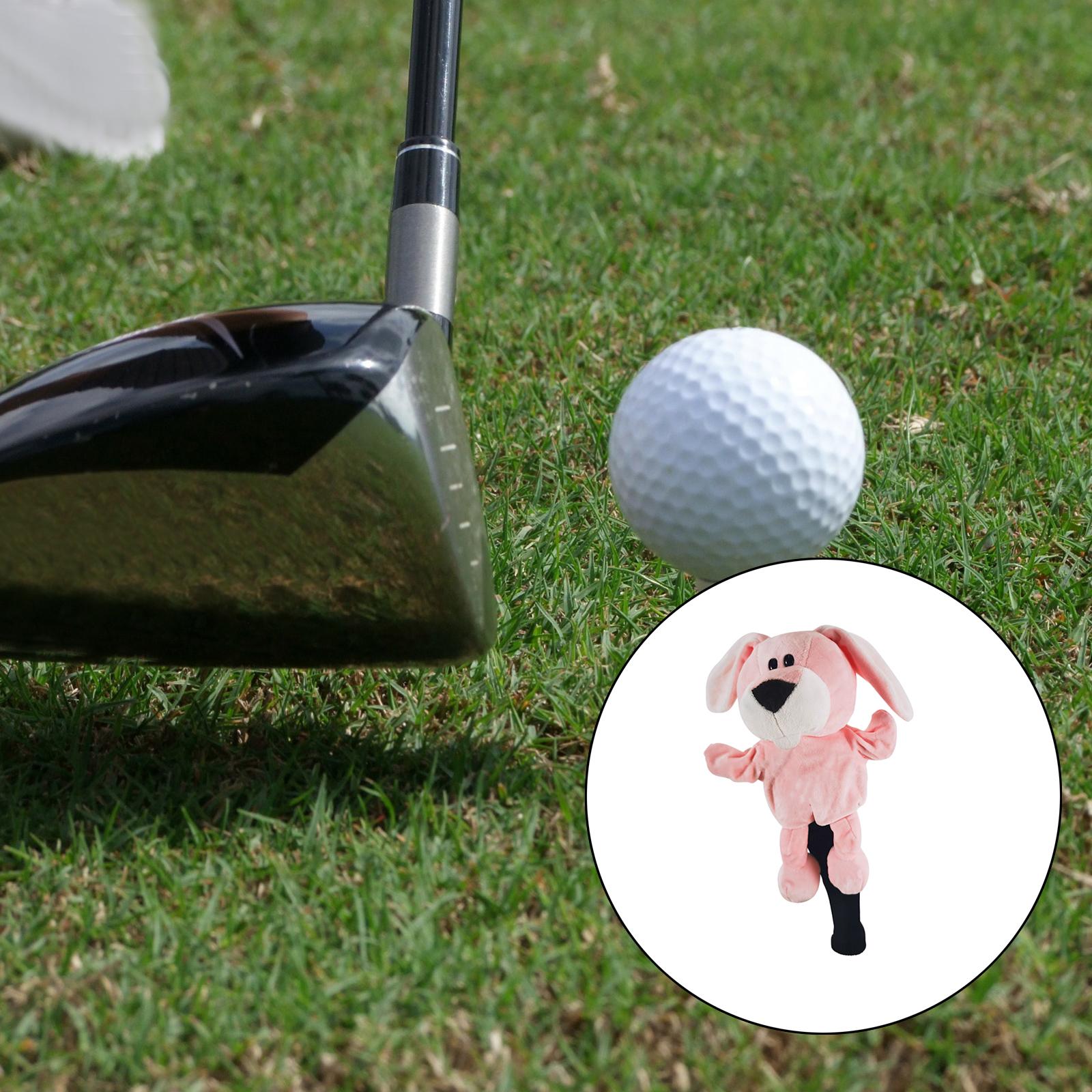 Novidade capa para cabeça de taco de golfe manga engraçada presentes fofos