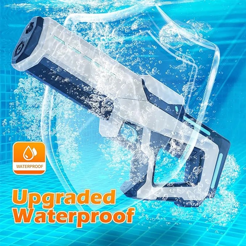 Elektrische waterpistolen voor volwassenen Krachtige spuiten Automatische waterzuiging Waterblasters Zomer buitenstrandspeelgoed voor kinderen Cadeau
