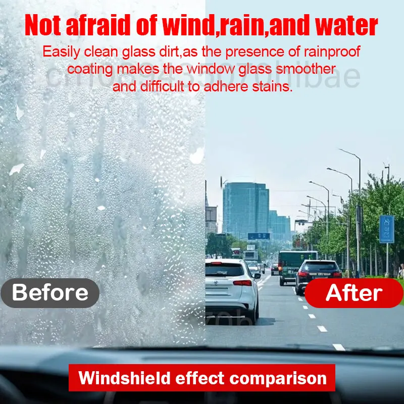 กระจกรถยนต์ Anti-Rain Water Spray Repellent NANO Coating Hydrophobic ตัวแทนกันน้ําฟิล์มน้ํามันถอดฟิล์มกระจกรถยนต์ Agent