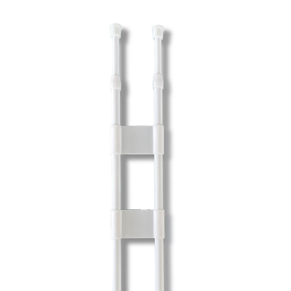 1Set kunststof RV hangende kasthek met massieve staven voor camper camper caravanaccessoires